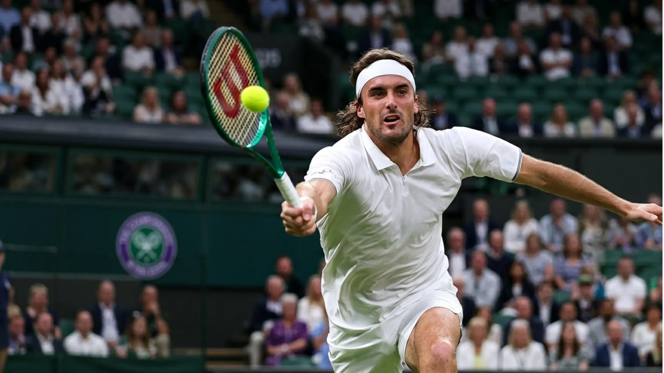 Stefanos Tsitsipas Wimbledon 2026 Polo Shirt